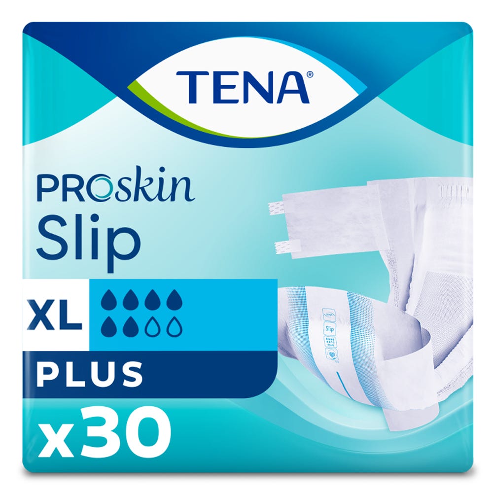 Πάνες ακράτειας Tena Slip X-Large Proskin Plus 30 τεμαχίων Πάνες ακράτειας Tena Slip X-Large Proskin Plus 30 τεμαχίων