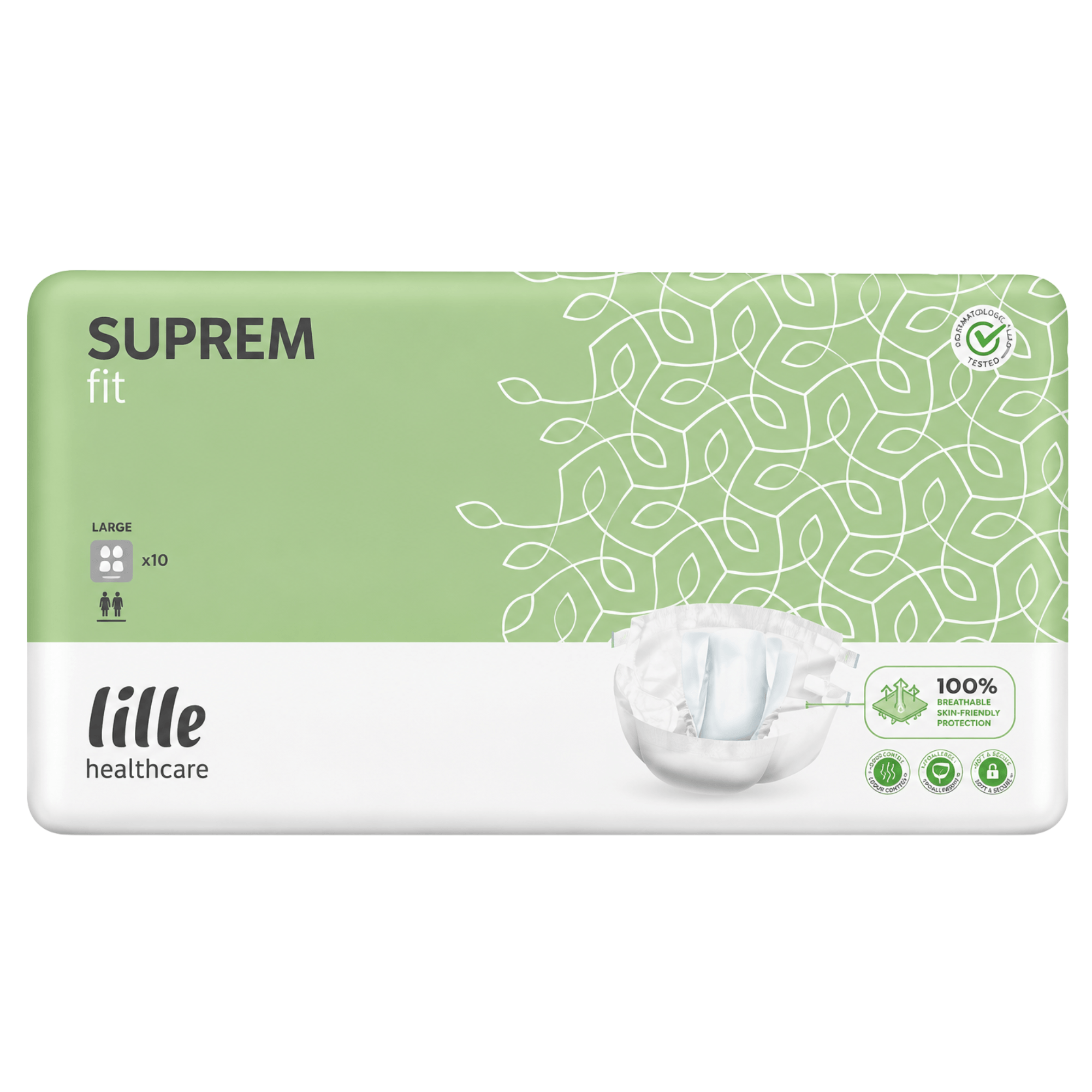 Πάνες ακράτειας Lille Slip LARGE SUPREM FIT MAXI 20 x 4τεμαχίων ( Super Νυχτός) Πάνες ακράτειας Lille Slip LARGE SUPREM FIT MAXI 20 x 4τεμαχίων ( Super Νυχτός)