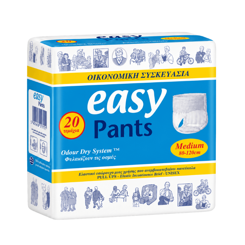 Πανα βρακακι EasyPants Plus MEDIUM 20 τεμαχιων / Νυχτός Πανα βρακακι EasyPants Plus MEDIUM 20 τεμαχιων / Νυχτός