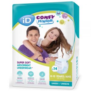 ID COMFY JUNIOR PANTS 8-15 YRS 14 TMX X 6 ΠΑΚ