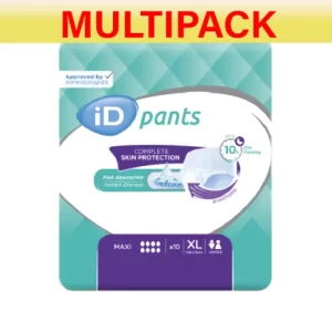 Πανα βρακακι ID pants Maxi XL 8×10 τεμαχιων (Super Νυχτός)
