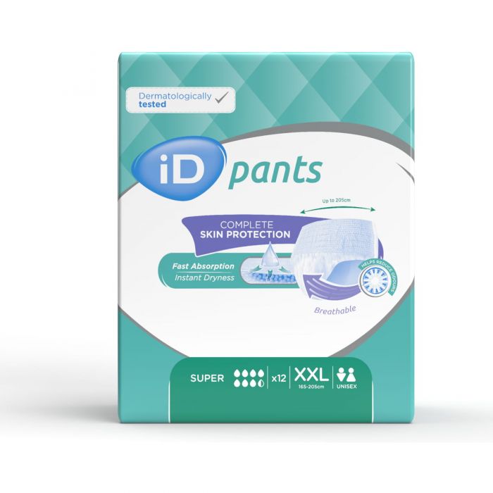 iD Sensitive Pants Super XXL 12TMX X 4PAK iD Sensitive Pants Super XXL 12TMX X 4PAK