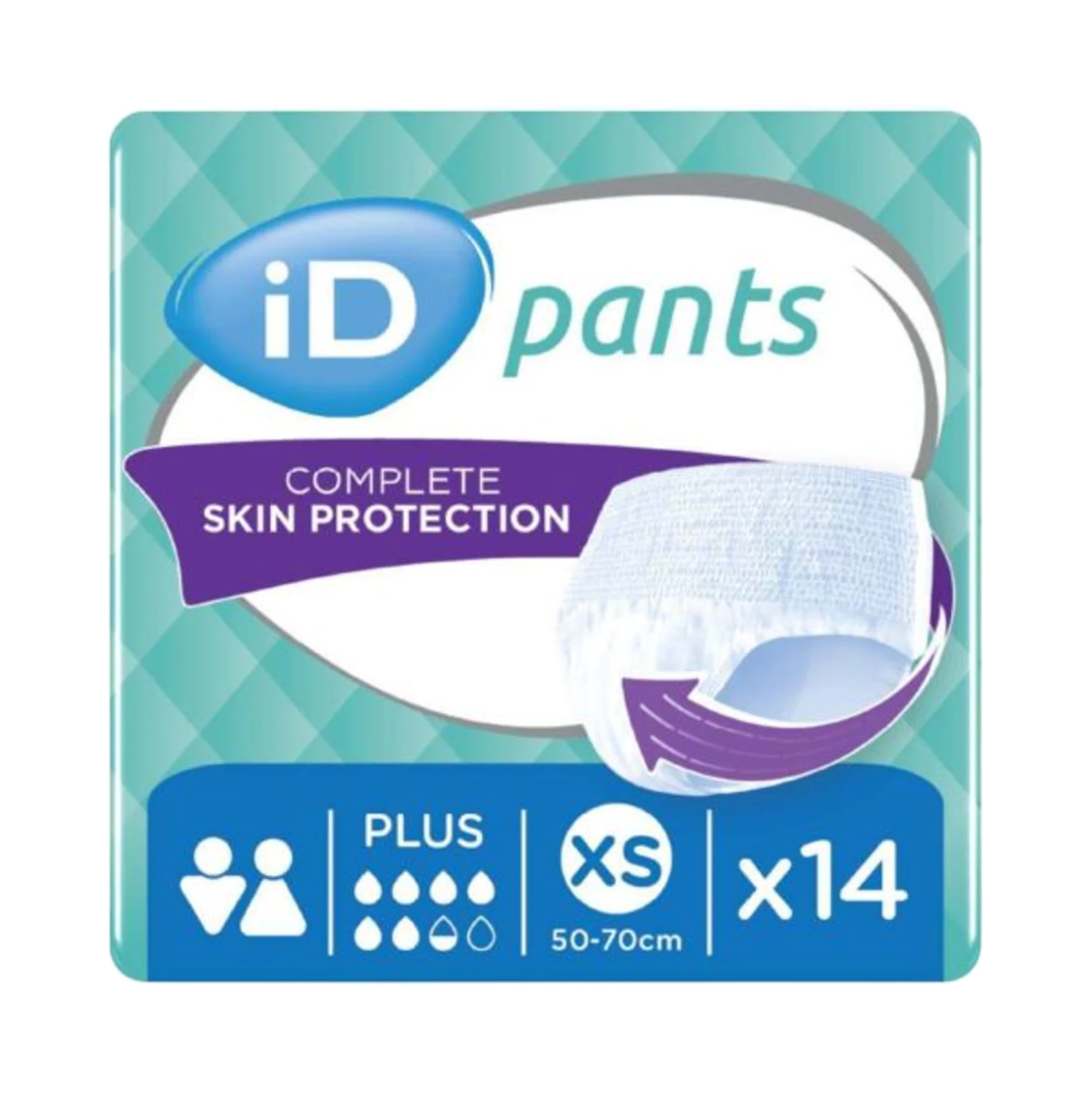 ID Sensitive Pants Extra Plus XS 14TMX X 6PAK ID Sensitive Pants Extra Plus XS 14TMX X 6PAK