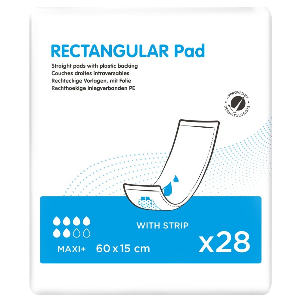 iD Rectangular Insert Pad 60x15 cm 28 Pack