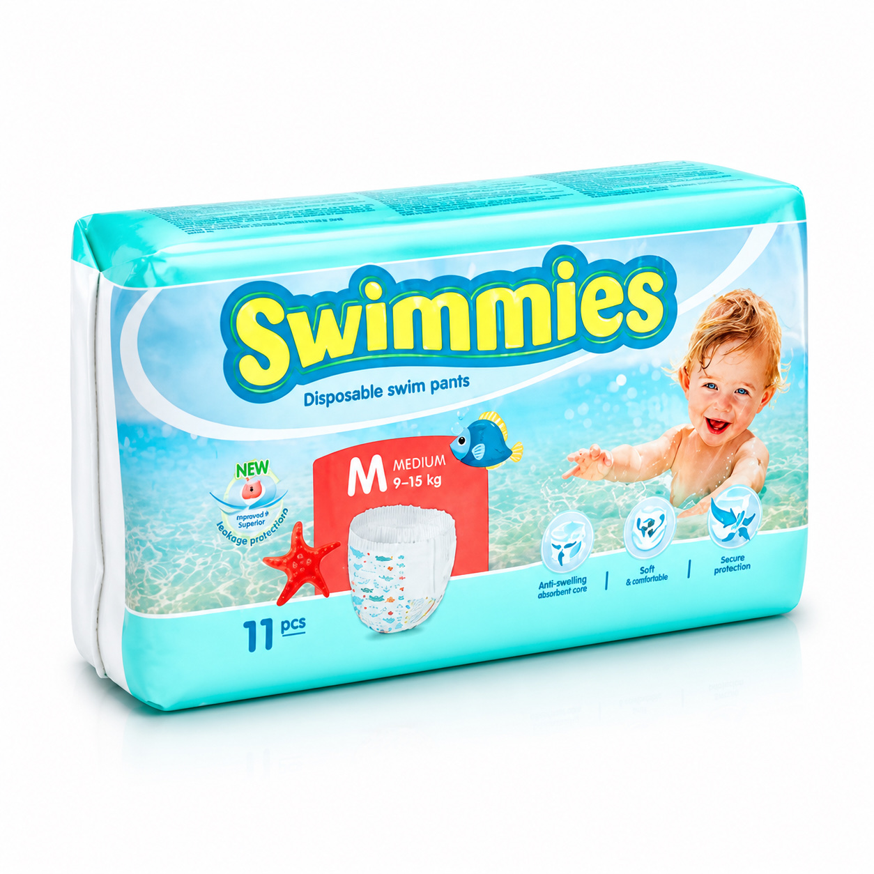 SWIMMIES SP MEDIUM (8x11)