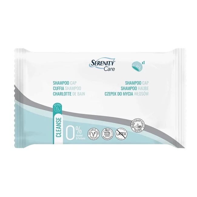 SERENITY CARE SHAMPOO CAP 1PC (24×1)